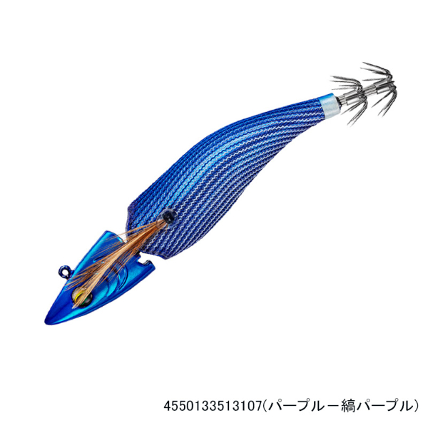 エメラルダスボートJT 3.0号25g(パープル-縞パープル)